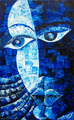 "The Blue Couple", Radha & Krishna - thumbnail
