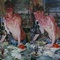 2013-12, Six Masturbation Scenes, 140x480cm - thumbnail