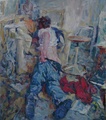 2013-04-28, artist (for sale), 160x140cm - thumbnail