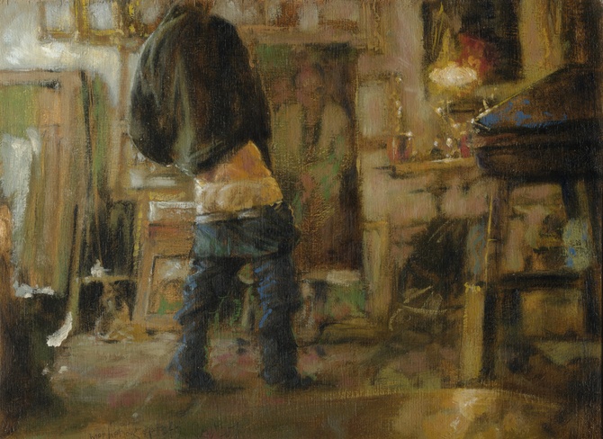 2003, de schilderkunst, 22x30cm