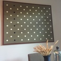 Dots Against a Mocha Background - thumbnail