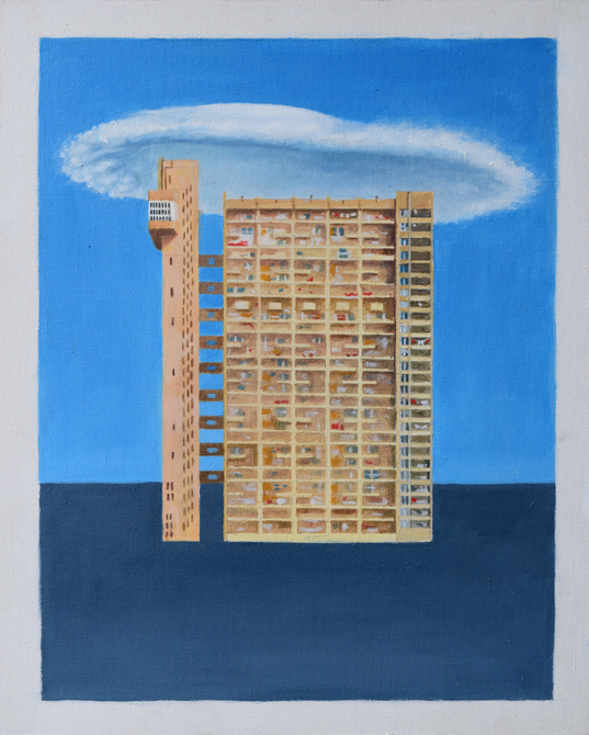 Cap Cloud Over Trellick Tower