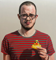 Self portrait with duck - thumbnail