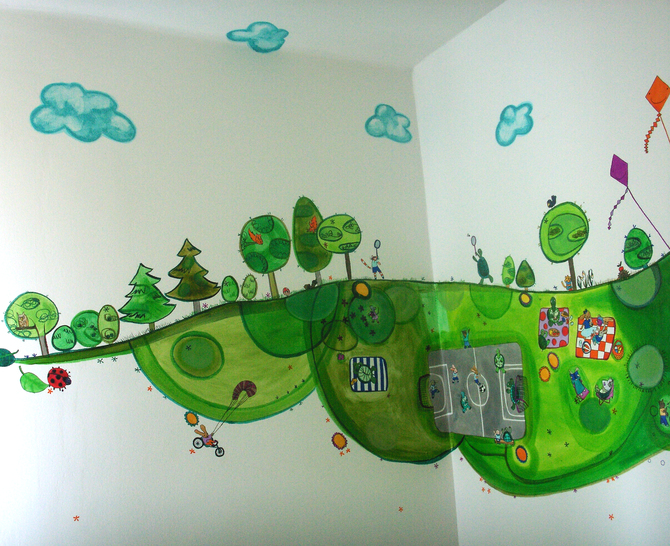 Right wall