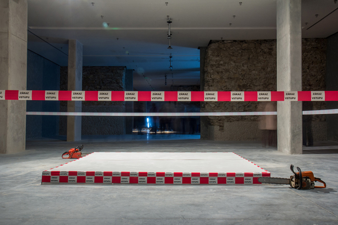 Matrica ako ring II. PERFORMANCE 2013, Východoslovenská galéria Košice / Matrix as a ring II., 2013, East-Slovakian Gallery in Košice