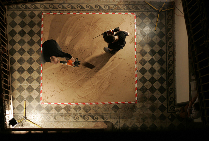 Matrica ako ring V. PERFORMANCE 2016; Nitrianská galéria - mladých / Matrix as a ring V.; 2016, Nitra Gallery