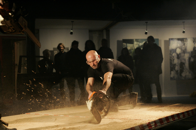 Matrica ako ring / Matrix as a ring VII. PERFORMANCE 2016; Badhuistheater, Amsterdam, Nederland
