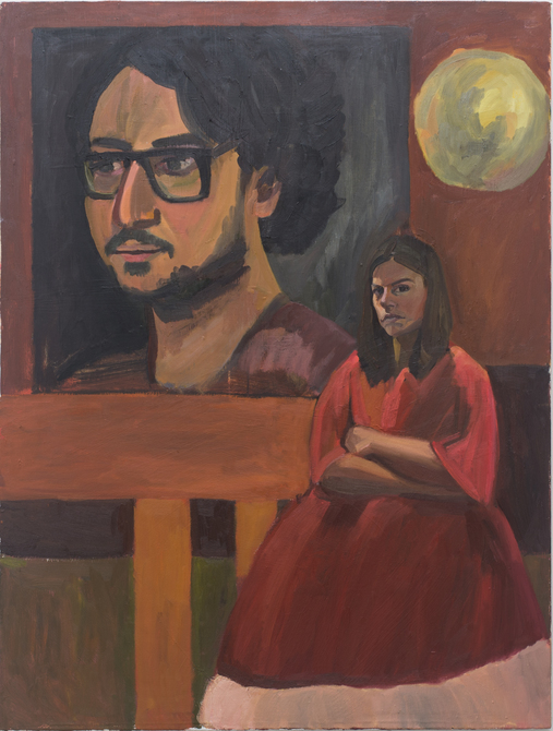 Self portrait with Dominik