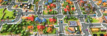 3D GAME ASSET MODELING DESIGN STREET VIEW – CITY DEVELOPMENT - thumbnail