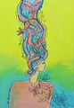 Butterflies in her hair - thumbnail