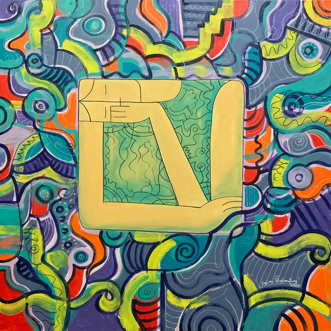 Thinking figure